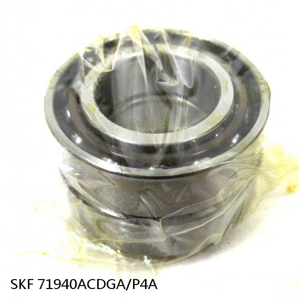 71940ACDGA/P4A SKF Super Precision,Super Precision Bearings,Super Precision Angular Contact,71900 Series,25 Degree Contact Angle