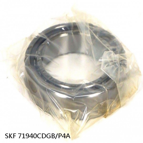 71940CDGB/P4A SKF Super Precision,Super Precision Bearings,Super Precision Angular Contact,71900 Series,15 Degree Contact Angle