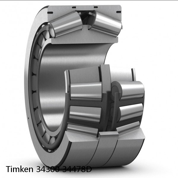 34300 34478D Timken Tapered Roller Bearing Assembly