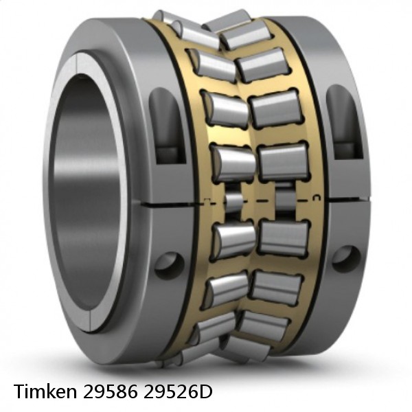 29586 29526D Timken Tapered Roller Bearing Assembly